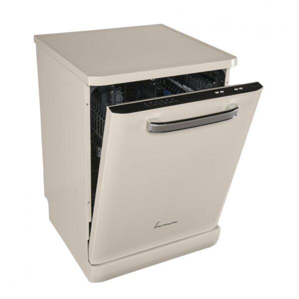 MASINA DE SPALAT VASE FRAM FDW-VRR606BGE++, Clasa E, Latime 60cm, 12 seturi, 6 programe, Display LED, Aquastop, Crem - imagine 3