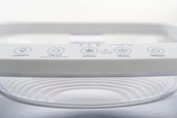 PURIFICATOR DE AER HEINNER HPA-M500, CADR 500m3/h, 35W, Control touch, Mod Silentios, Filtru multiplu, Sistem dublu purificare, Alb - imagine 4