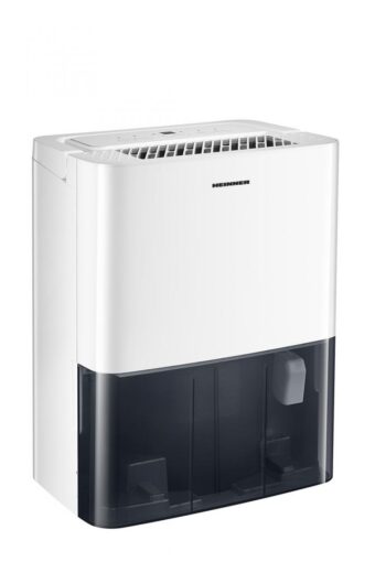 DEZUMIDIFICATOR HEINNER HDU-M10, 10L/24h, Control electronic, Timer 24h, Rezervor 2.1L, Maner, Alb