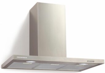 HOTA DECORATIVA HEINNER HDCH-690TSS, Latime 90cm, Putere de absorbtie 589.5 m³/H, Iluminare LED, Clasa B, Inox