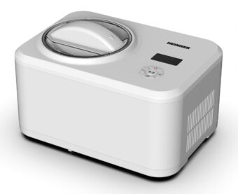 APARAT DE INGHETATA HEINNER GLACE HICM-150WHYG, Putere 150W, Capacitate bol 1.5L, Compresor incorporat, Display LED, Timer, Alb