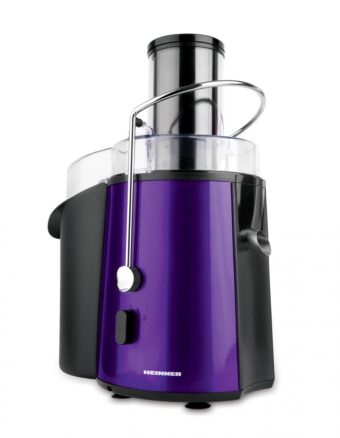 STORCATOR DE FRUCTE HEINNER XF-1000UV, Putere 1000W, Recipient suc 1L, Recipient pulpa 2L, Violet