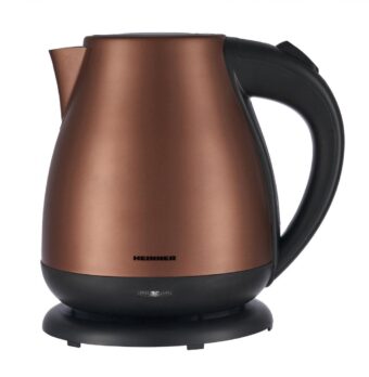 FIERBATOR ELECTRIC HEINNER SOLSTICE 17 HEK-17IXC, 1850-2200W, 1.7L, Element incalzire inox, Inox/Maro