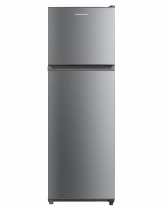 FRIGIDER CU DOUA USI HEINNER HF-M294SE++, Clasa E, 294L, Lumina LED, Usi reversibile, Argintiu