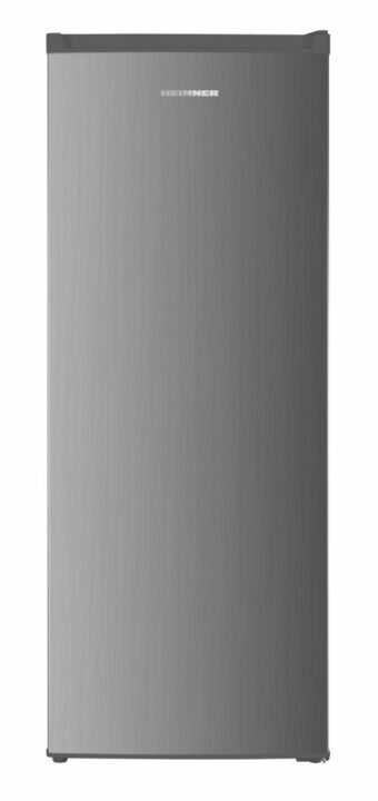 CONGELATOR HEINNER HFF-HM168XE++, Clasa E, 168L, Control mecanic, 5 sertare, H 142.6cm, Aspect Inox
