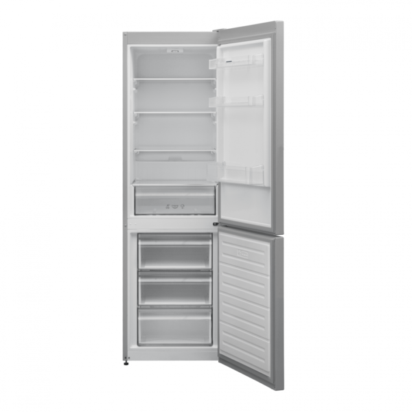 COMBINA FRIGORIFICA HEINNER HC-V341XE++, Clasa E, 340L, Less Frost, Control mecanic, H 186cm, Aspect inox - imagine 2