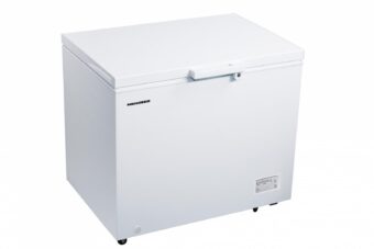 LADA FRIGORIFICA HEINNER HCF-246CNHE++, Clasa E, 246L, Compresor inverter, Control electronic, Iluminare LED, Convertibila Frigider/Congelator, Alb