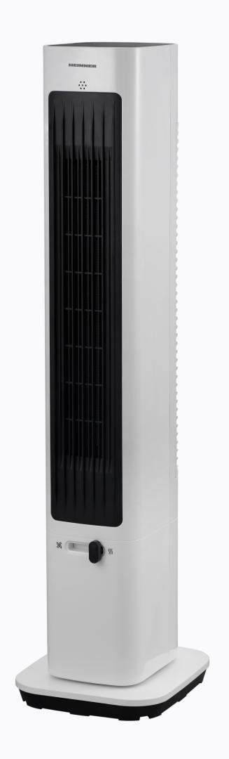 VENTILATOR TURN HEINNER HTFA-M20WH, Racire/Incalzire, Control touch, Display LED, 3 Viteze racire, 2 viteze incalzire, Termostat digital, Telecomanda, Alb