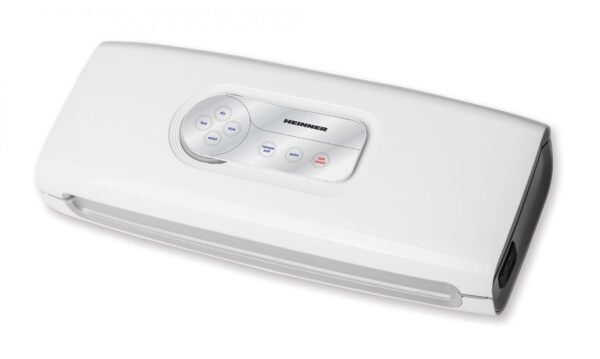 APARAT DE VIDAT HEINNER HAV-140WH, Putere 140W, Vidare uscata/umeda, Furtun pentru caserole, Cutter incorporat, Capacitate vidare: 7-8L/min, Alb