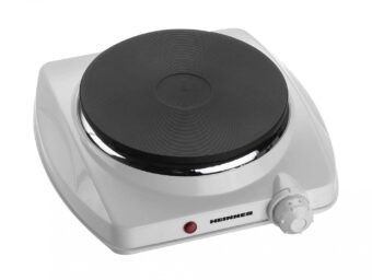 PLITA ELECTRICA HEINNER HSHP-K1400WH, Putere 1400W, Termostat ajustabil, Protectie supraincalzire, Alb
