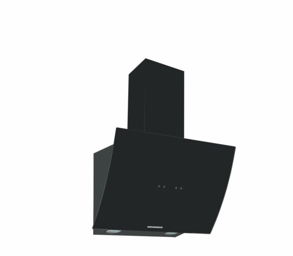 HOTA DECORATIVA HEINNER HDCH-5960RGBK, Clasa B, Latime 60cm, Control touch, Afisaj LED, Putere de absorbtie 576.2 m3/H, Iluminare LED, Sticla neagra - imagine 2