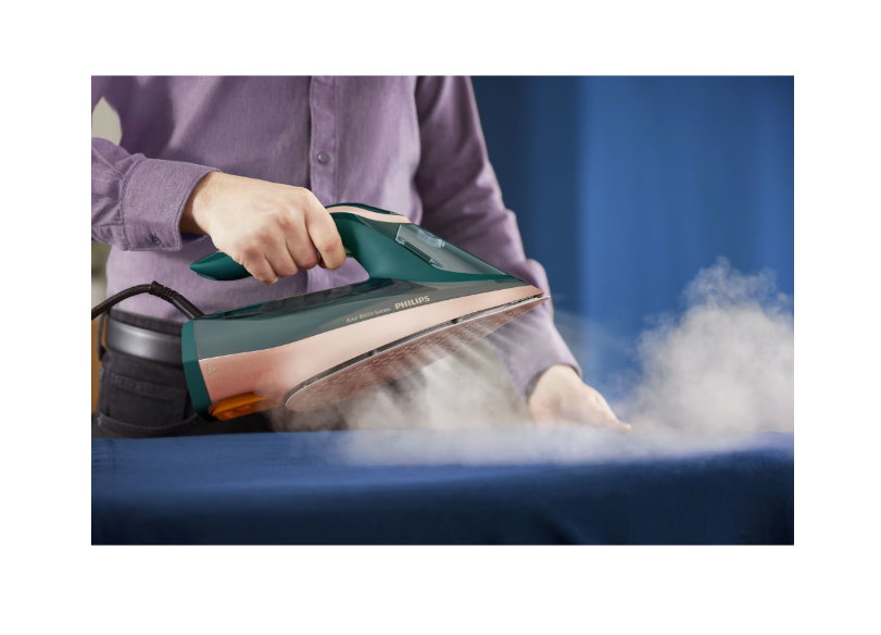Fier de calcat Philips DST8030/70 Seria8000, 3000W, OptimalTemp, talpa Steamglide - imagine 4