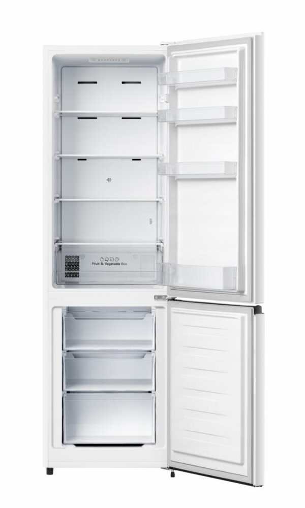 COMBINA FRIGORIFICA HEINNER HCNF-HS255E++, Clasa E, 255L, No Frost, Control electronic, H 179.7cm, Alb - imagine 2