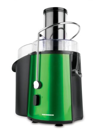 STORCATOR DE FRUCTE HEINNER XF-1000GRSP, Putere 1000W, Recipient suc 1L, Recipient pulpa 2L, Verde metalic
