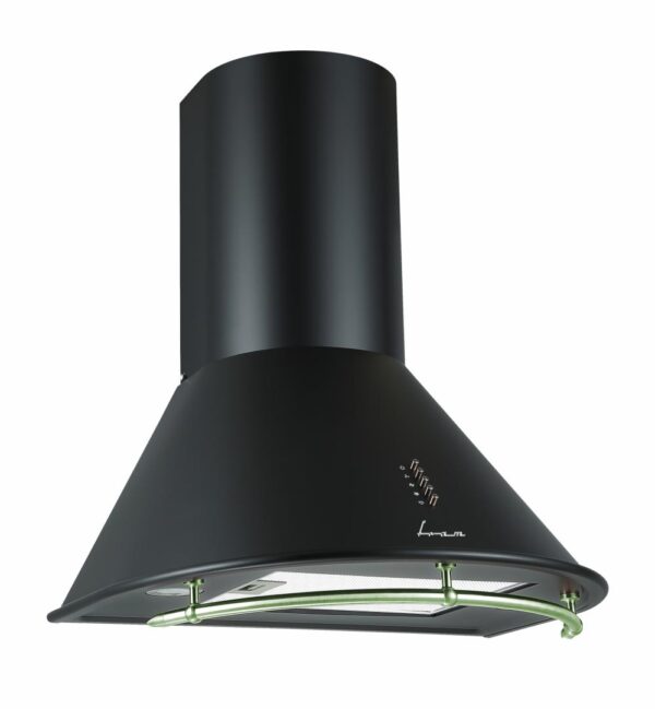 HOTA DECORATIVA FRAM FDH-660HRBK, Clasa B, Latime 60cm, Putere de absorbtie 589 m3/h, Iluminare LED, Negru - imagine 2