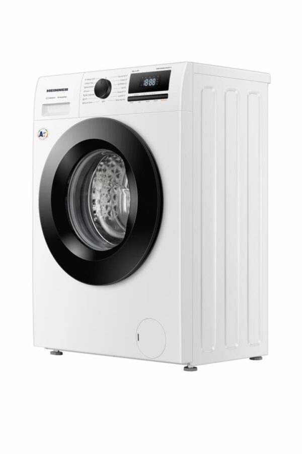 MASINA DE SPALAT RUFE HEINNER HWM-HME8014IVA20+++, Clasa A-20%, 8Kg, 1400RPM, Motor inverter, Display digital, Blocare acces copii, Alb - imagine 3
