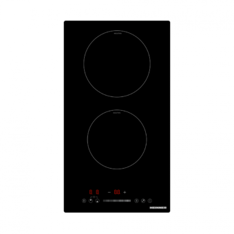 PLITA INCORPORABILA HEINNER HBHI-M2ZBSTC, Inductie, 2 zone de gatit, Latime 30cm, Boost, Control Touch, Timer, Sticla neagra