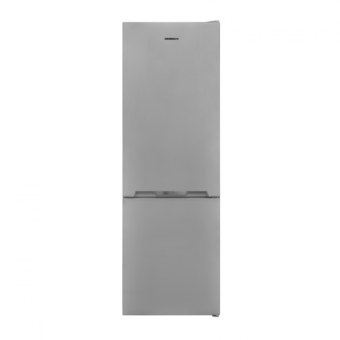 COMBINA FRIGORIFICA HEINNER HC-VS2681SE++, Clasa E, 268L, Less Frost, Iluminare LED, Control mecanic, H 170cm, Argintiu