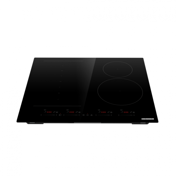 PLITA INCORPORABILA HEINNER HBHI-M4ZB1FXSMTC, Inductie, 4 zone de gatit, Latime 60cm, Bridge, Boost, Slim, Control Touch, Timer, Sticla neagra - imagine 3