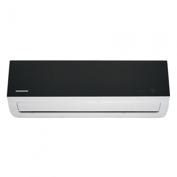 AER CONDITIONAT HEINNER HAC-MRB12WHWIFI, Clasa A++, Wi-Fi, Functie incalzire, Filtru cu densitate ridicata, Follow me, Negru oglinda cu carcasa alba