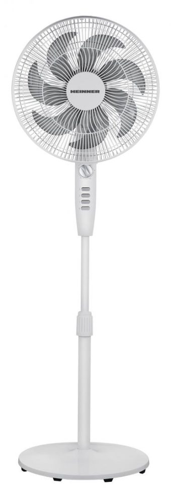VENTILATOR CU PICIOR HEINNER HSF-M750MWH, Putere 50W, 7 palete, Timer: 2h, Control mecanic, 3 trepte de viteza, Alb