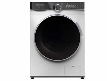 MASINA DE SPALAT RUFE SLIM CU USCATOR HEINNER HWDM-M814IVKA, Clasa A, Spalare 8kg, Uscare 6kg, 1400rpm, Motor Inverter, Display LED, Control Touch, Alb